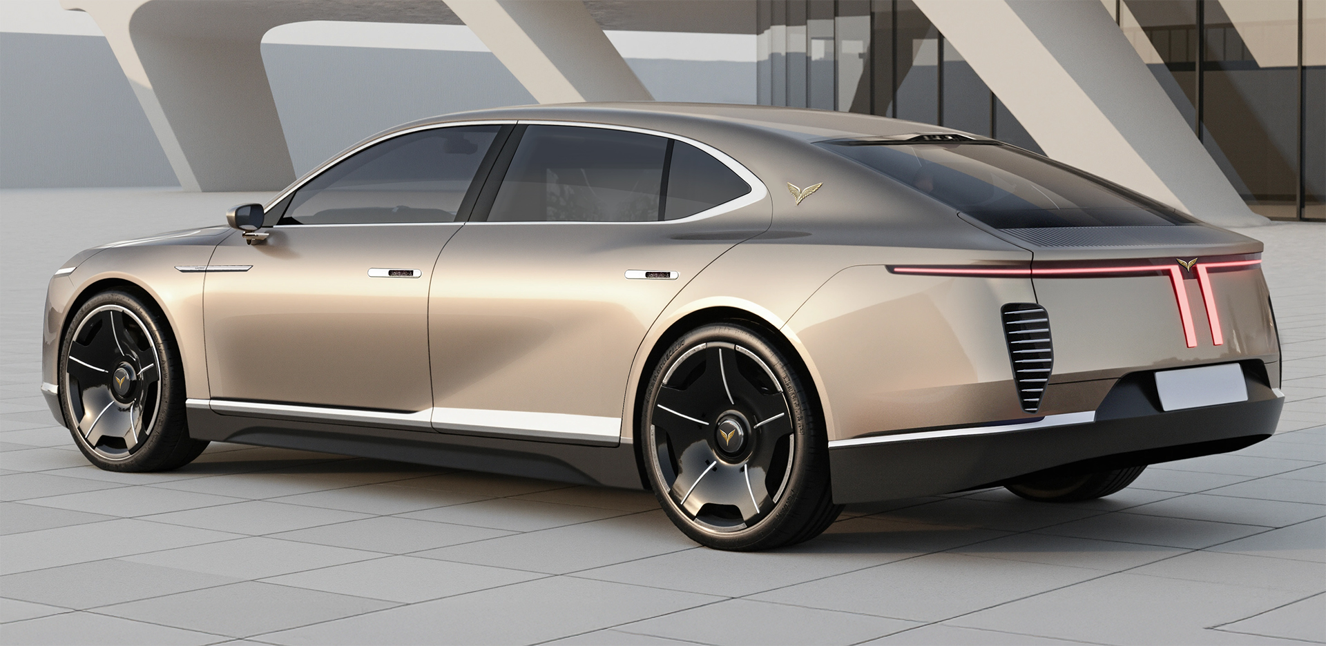 VinFast của &ocirc;ng Phạm Nhật Vượng bất ngờ ra mắt 2 mẫu xe điện hạng sang thuộc thương hiệu Lạc Hồng- Ảnh 11.