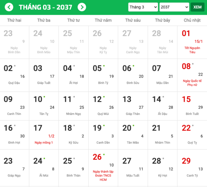 Bao l&acirc;u nữa mới lại c&oacute; thứ Ba ng&agrave;y 3 th&aacute;ng 3?- Ảnh 3.