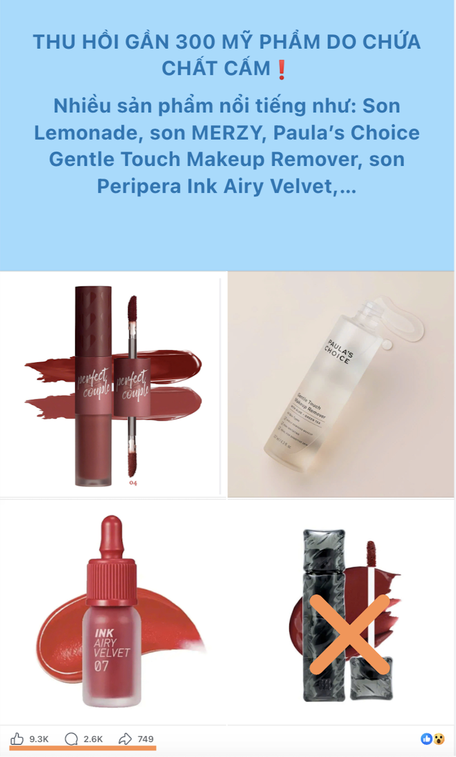 C&oacute; t&ecirc;n trong danh s&aacute;ch mỹ phẩm bị thu hồi, Merzy l&ecirc;n tiếng n&oacute;ng đ&iacute;nh ch&iacute;nh 1 th&ocirc;ng tin- Ảnh 1.