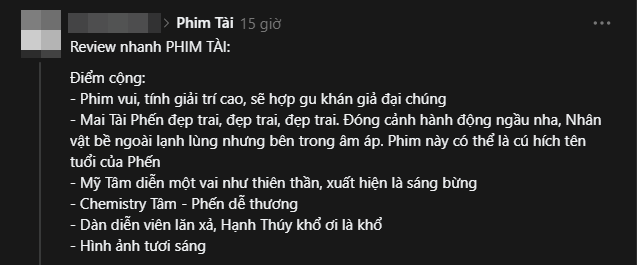 Review nóng phim Tài: Mỹ Tâm - Mai Tài Phến đỉnh nóc cả đôi, dân tình lại tiếc đứt ruột 1 điều- Ảnh 10. Review nóng phim Tài: Mỹ Tâm - Mai Tài Phến đỉnh nóc cả đôi, dân tình lại tiếc đứt ruột 1 điều- Ảnh 10.