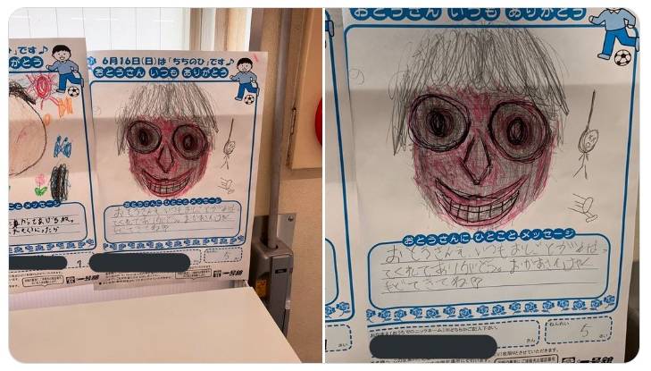 Bức vẽ khiến h&agrave;ng ng&agrave;n cha mẹ &aacute;m ảnh kh&oacute; qu&ecirc;n- Ảnh 1.