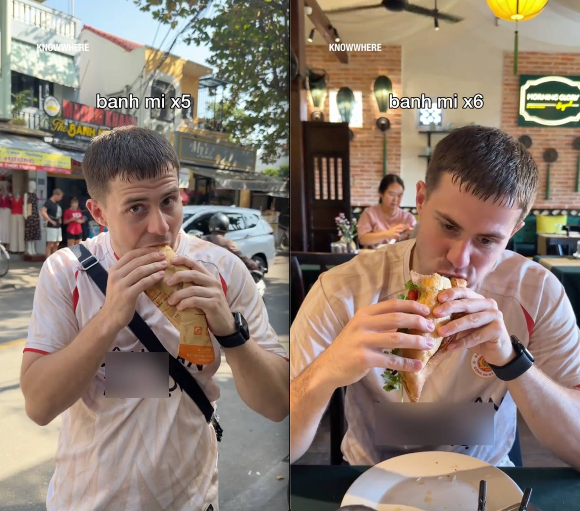 Kh&ocirc;ng ngờ tới điều m&agrave; kh&aacute;ch T&acirc;y n&agrave;y l&agrave;m với b&aacute;nh m&igrave; Việt- Ảnh 2.