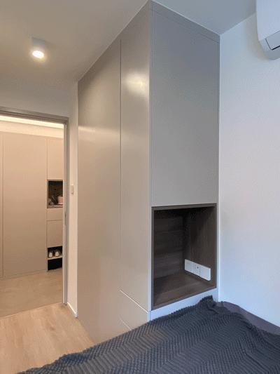 Căn hộ 54m&sup2; cho 3 thế hệ sống chung: Từ 2 ph&ograve;ng ngủ cải tạo th&agrave;nh 4 ph&ograve;ng ri&ecirc;ng, kh&ocirc;ng gian nhỏ nhưng ai cũng thoải m&aacute;i- Ảnh 6.