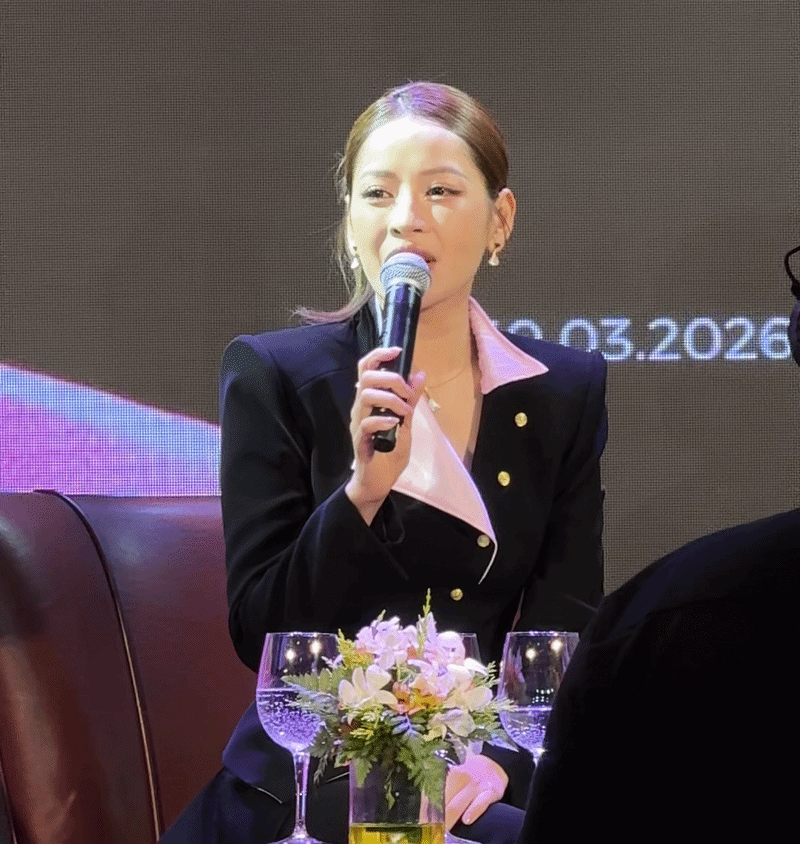 Chi Pu bất ngờ tiết lộ thời điểm lấy chồng sinh em b&eacute;!- Ảnh 1.