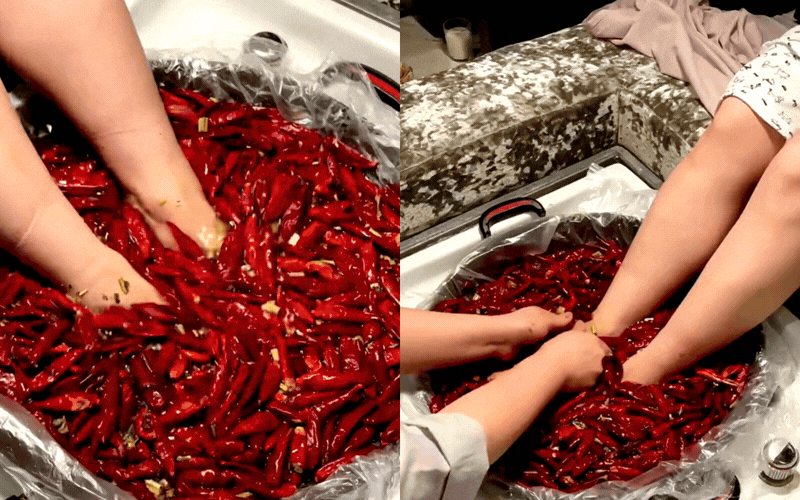 Hốt hoảng với dịch vụ "luộc ch&acirc;n trong nồi lẩu" ở Tr&ugrave;ng Kh&aacute;nh: Tưởng h&agrave;nh x&aacute;c ai d&egrave; sướng rần rần!- Ảnh 1.