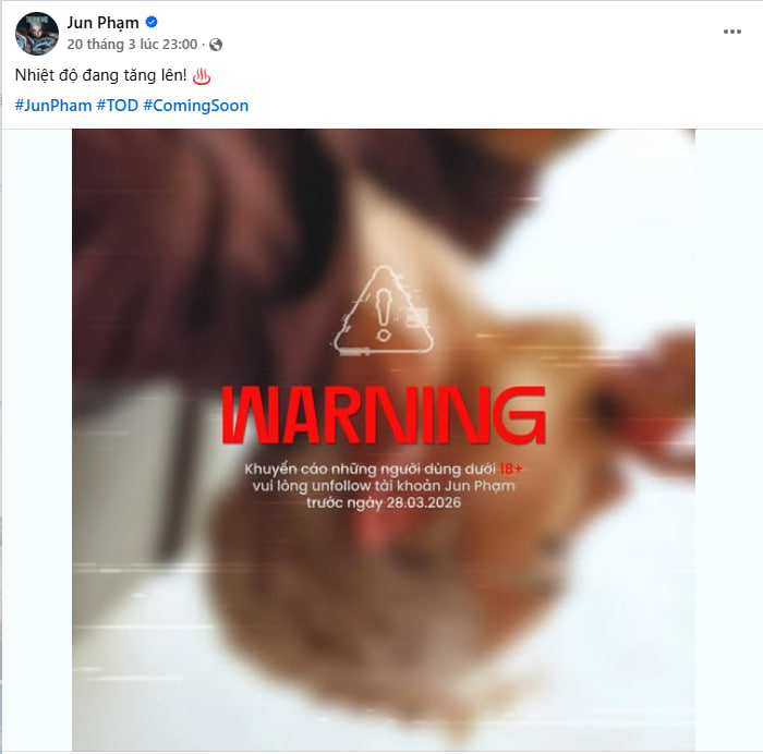 MV phản cảm của Jun Phạm kh&ocirc;ng giới hạn độ tuổi, ekip chỉ khuy&ecirc;n người d&ugrave;ng dưới 18 tuổi hủy theo d&otilde;i c&aacute;c t&agrave;i khoản c&aacute; nh&acirc;n- Ảnh 3.