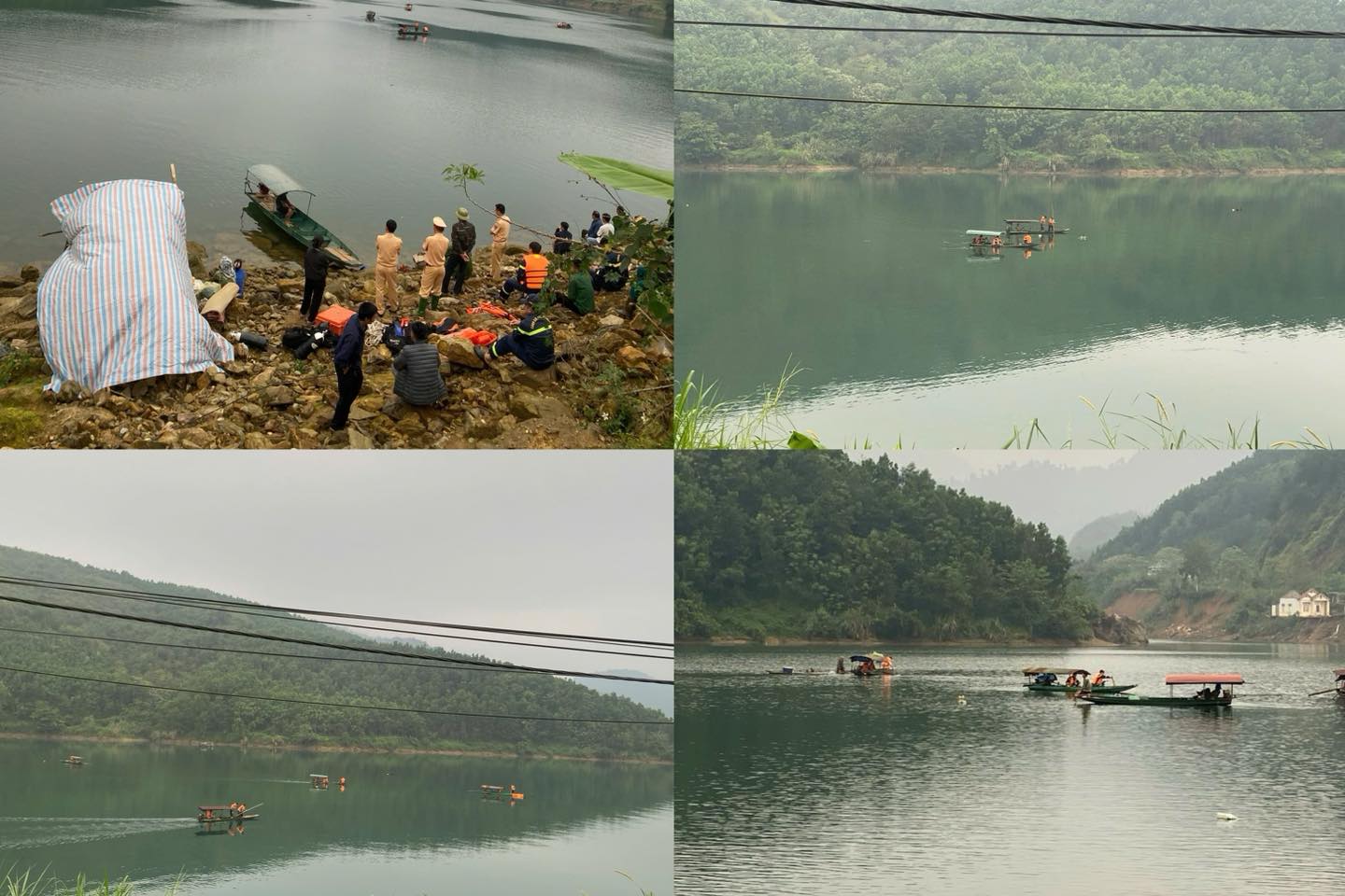Lật thuyền đánh cá trên hồ thủy điện, con bơi được vào bờ, 2 vợ chồng mất tích- Ảnh 1. Lật thuyền đánh cá trên hồ thủy điện, con bơi được vào bờ, 2 vợ chồng mất tích- Ảnh 1.