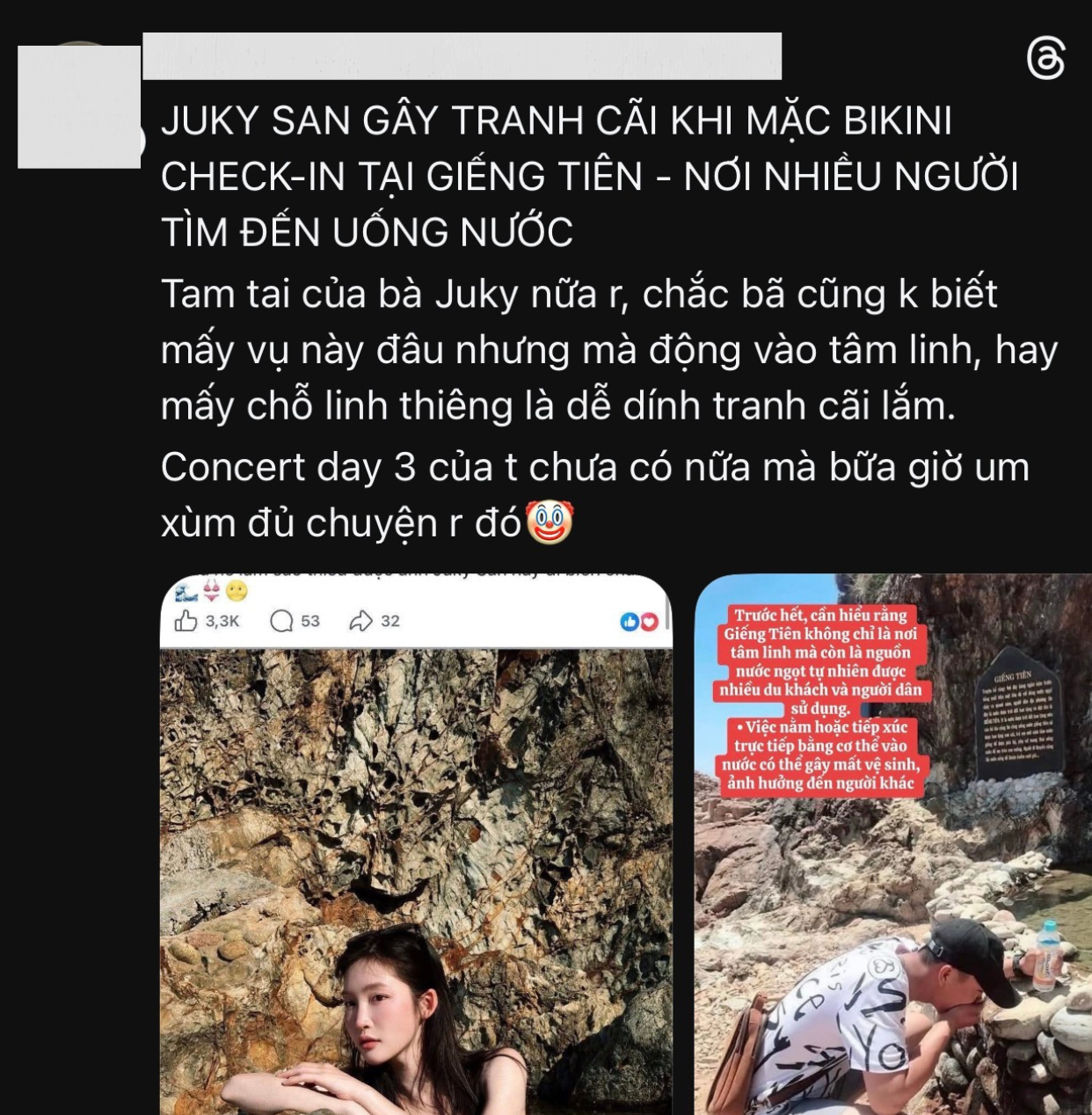 G&acirc;y phẫn nộ v&igrave; mặc bikini tắm Giếng Ti&ecirc;n, Juky San l&ecirc;n tiếng- Ảnh 5.