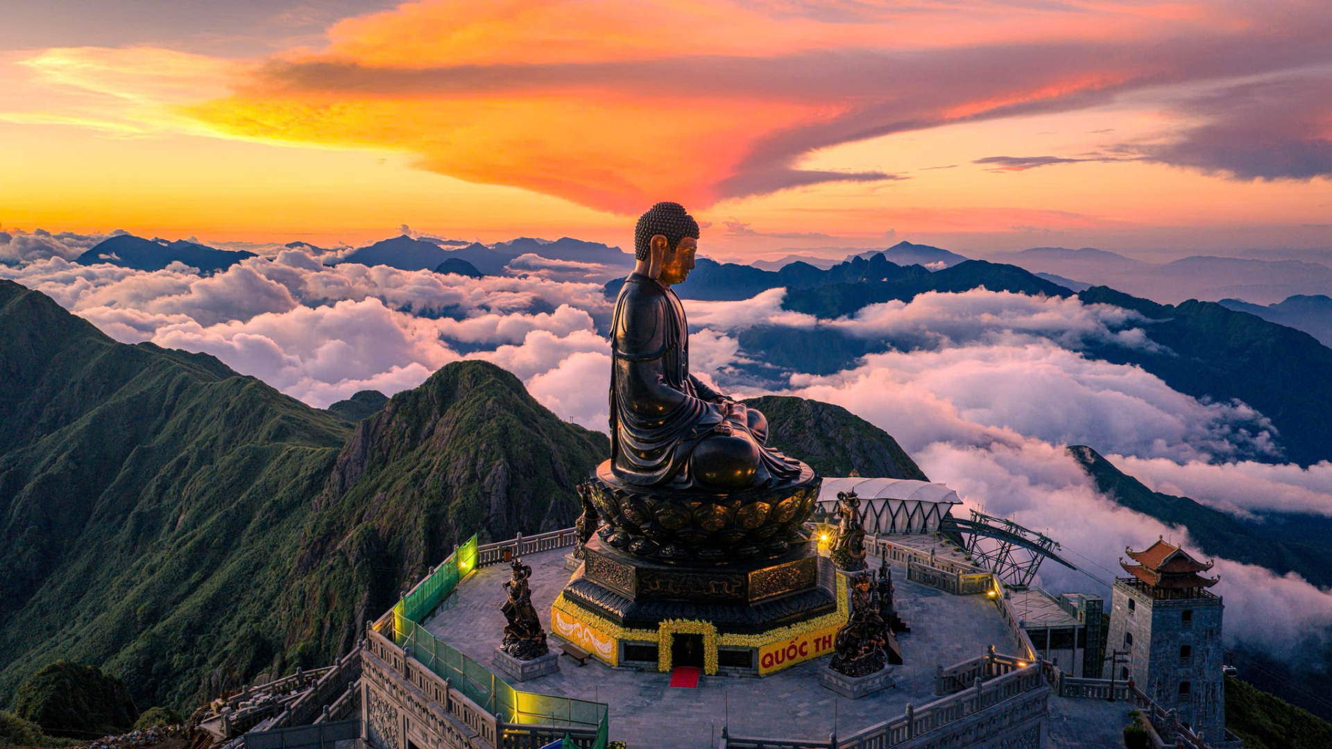 Đại tượng 50 tấn đồng nguy&ecirc;n khối do người Việt dựng l&ecirc;n giữa đỉnh n&uacute;i băng gi&aacute;, ch&iacute;nh thức x&aacute;c lập kỷ lục kỳ vĩ nhất ch&acirc;u &Aacute;- Ảnh 1.