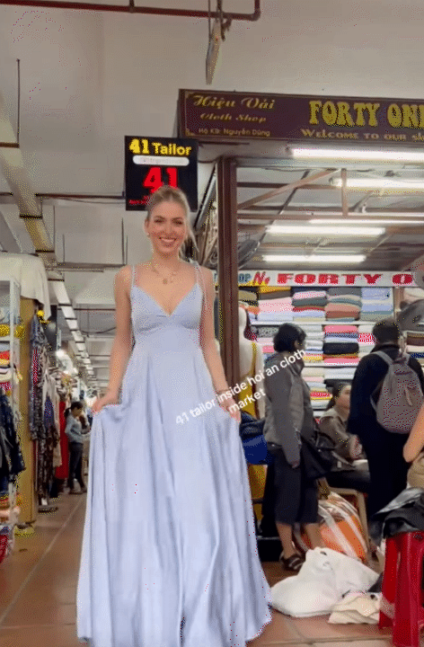 Hội chị em khoe v&aacute;y &aacute;o cực xinh may ở Hội An: Gi&aacute; từ 200k, nội trong v&ograve;ng 24 giờ l&agrave; c&oacute; v&aacute;y, mẫu n&agrave;o cũng xinh lung linh- Ảnh 11.