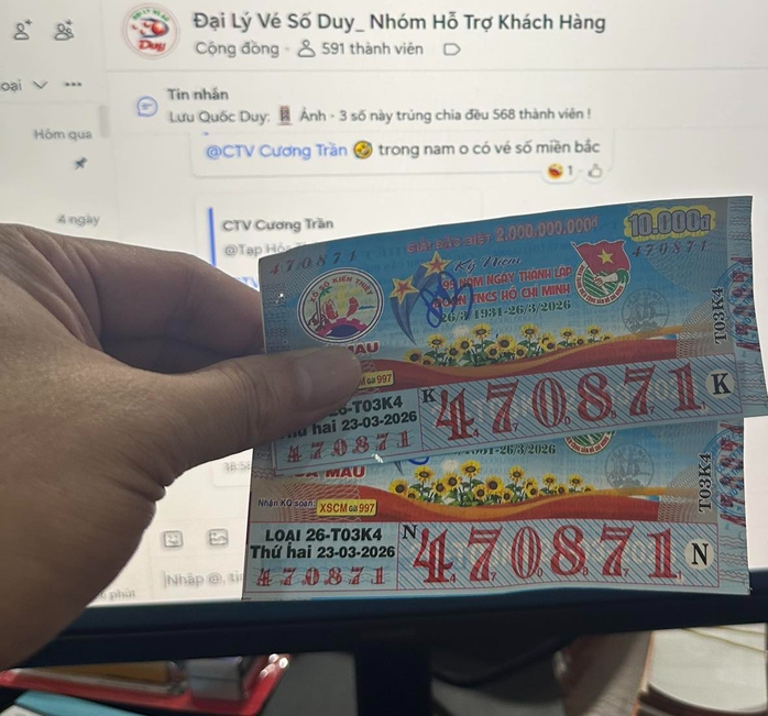 H&agrave;nh động lạ của người đ&agrave;n &ocirc;ng tr&uacute;ng giải độc đắc xổ số miền Nam 2026 - Ảnh 2.