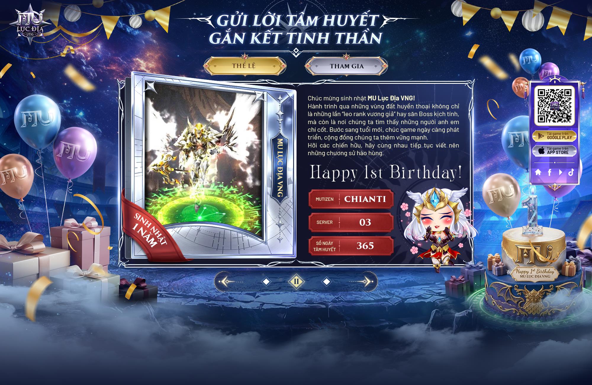 MU Lục Địa VNG tưng bừng đón sinh nhật 1 tuổi, tung loạt quà tặng cực hấp dẫn- Ảnh 5. MU Lục Địa VNG tưng bừng đón sinh nhật 1 tuổi, tung loạt quà tặng cực hấp dẫn- Ảnh 5.