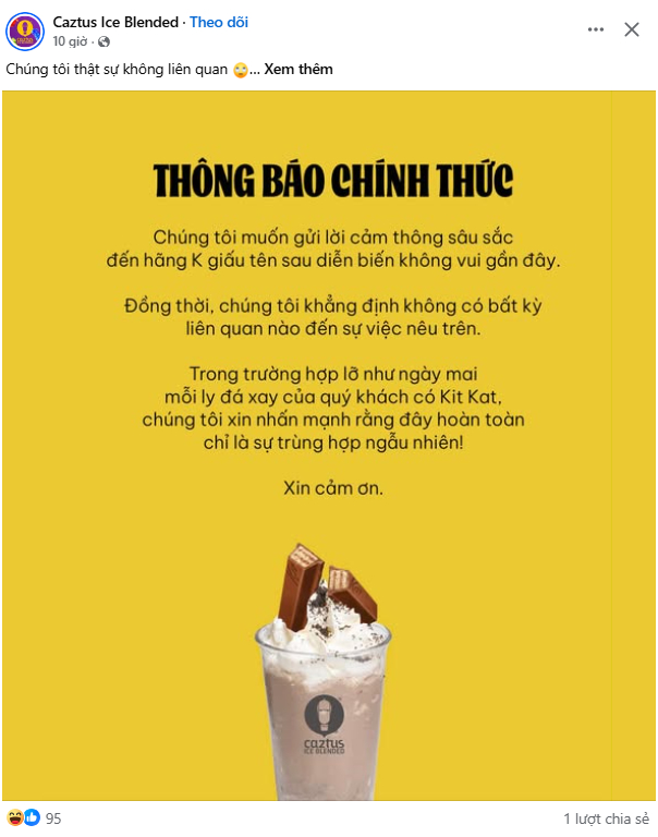 12 tấn KitKat bị trộm, một loạt c&aacute;c brand ở Việt Nam ra th&ocirc;ng b&aacute;o "xe tải chở h&agrave;ng bị mất t&iacute;ch": Chuyện g&igrave; đ&acirc;y?- Ảnh 8.