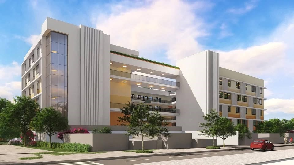 Cuối năm nay, khu Đống Đa, H&agrave; Nội sẽ c&oacute; 1 trường THPT mới cực XỊN: Diện t&iacute;ch x&acirc;y dựng hơn 2.000m2, nh&igrave;n ảnh phối cảnh m&agrave; m&ecirc;!- Ảnh 2.