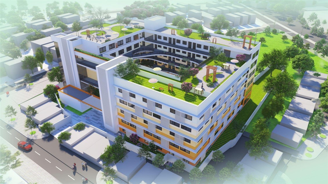 Cuối năm nay, khu Đống Đa, H&agrave; Nội sẽ c&oacute; 1 trường THPT mới cực XỊN: Diện t&iacute;ch x&acirc;y dựng hơn 2.000m2, nh&igrave;n ảnh phối cảnh m&agrave; m&ecirc;!- Ảnh 5.