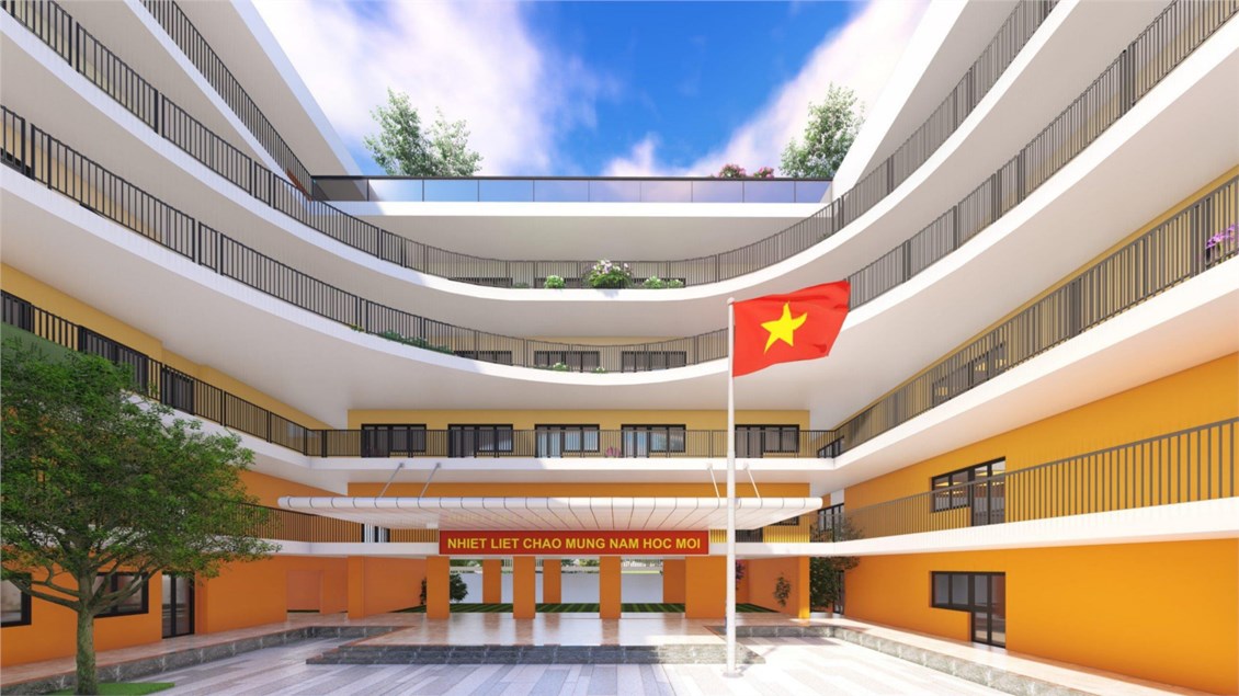 Cuối năm nay, khu Đống Đa, H&agrave; Nội sẽ c&oacute; 1 trường THPT mới cực XỊN: Diện t&iacute;ch x&acirc;y dựng hơn 2.000m2, nh&igrave;n ảnh phối cảnh m&agrave; m&ecirc;!- Ảnh 8.