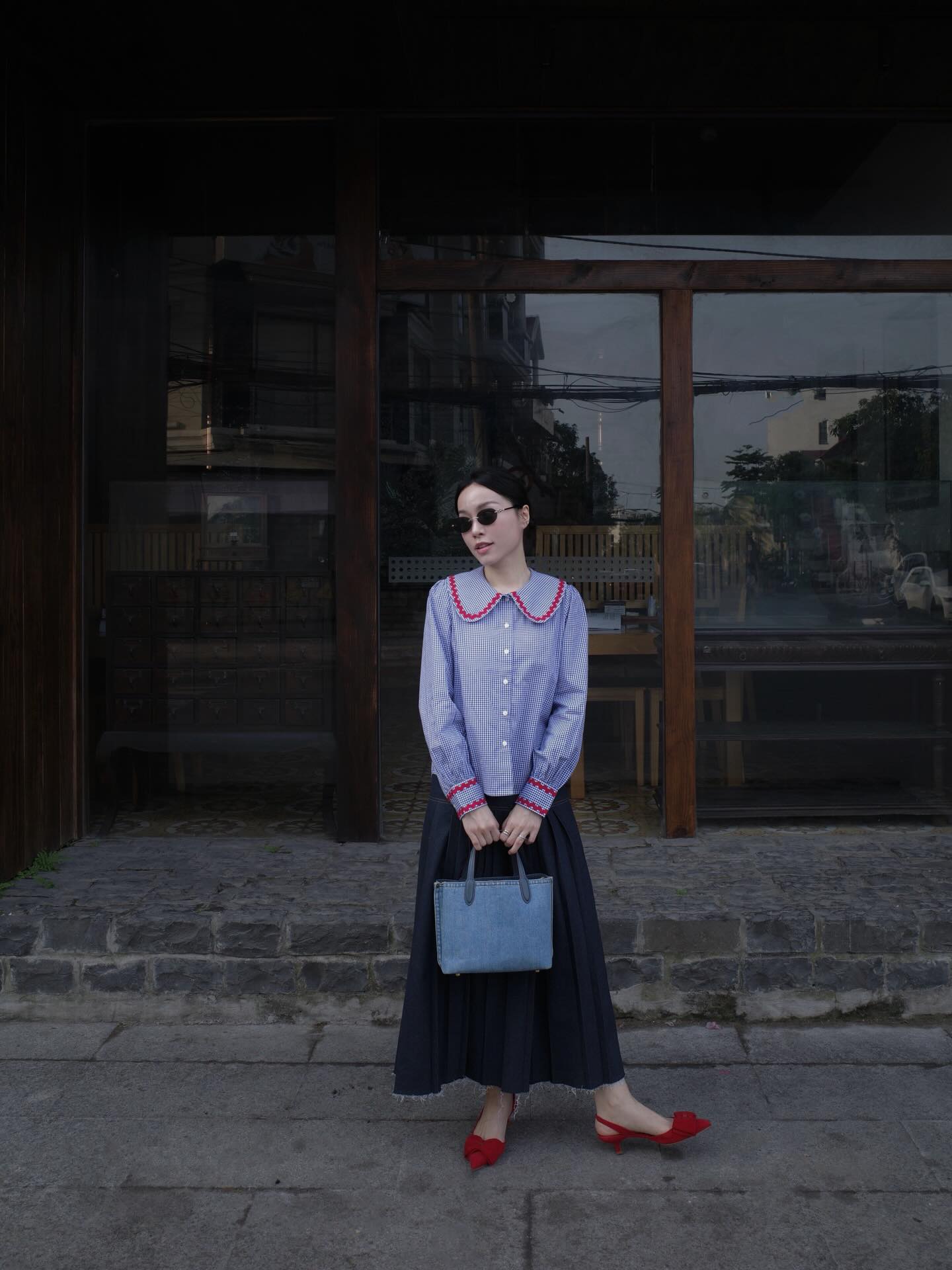 C&aacute;c mỹ nh&acirc;n Việt c&oacute; chiều cao khi&ecirc;m tốn thường xuy&ecirc;n mặc 5 item: Si&ecirc;u t&ocirc;n d&aacute;ng, s&agrave;nh điệu xuất sắc- Ảnh 5.