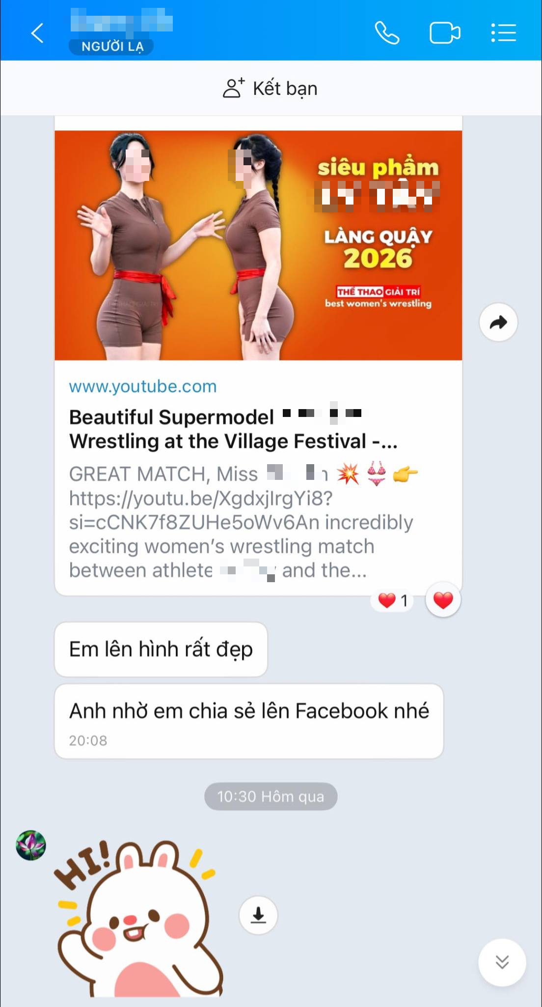 Một nữ đ&ocirc; vật l&ecirc;n tiếng về việc bị quấy rối tại giải vật hội l&agrave;ng ở H&agrave; Nội- Ảnh 2.