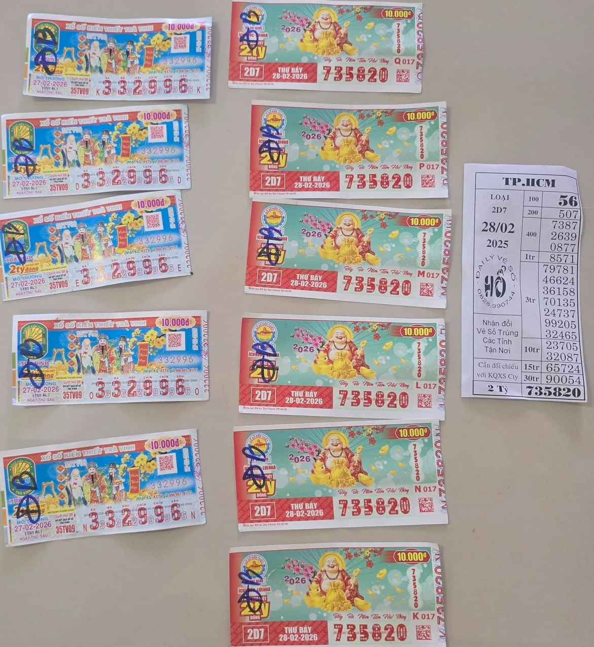 Giải độc đắc của xổ số miền Nam liên tục "nổ" tại 1 đại lý vé số ở Cà Mau- Ảnh 2. Giải độc đắc của xổ số miền Nam liên tục "nổ" tại 1 đại lý vé số ở Cà Mau- Ảnh 2.