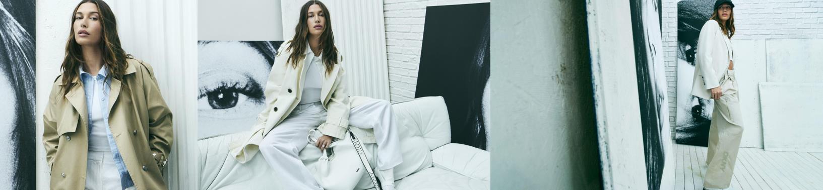 C&ocirc;ng thức mặc đẹp dịp 8/3 từ n&agrave;ng đại sứ Hailey Bieber v&agrave; DKNY Spring 2026- Ảnh 3.