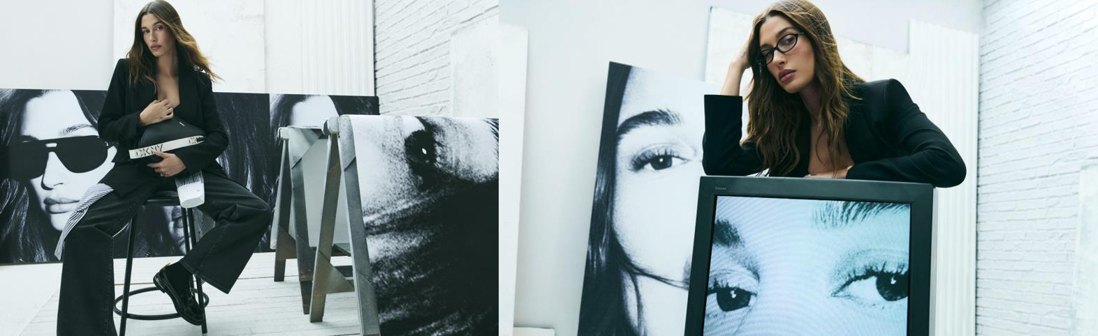 C&ocirc;ng thức mặc đẹp dịp 8/3 từ n&agrave;ng đại sứ Hailey Bieber v&agrave; DKNY Spring 2026- Ảnh 4.