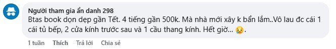 L&ecirc;n bTaskee book dọn nh&agrave; nhưng l&agrave;m ẩu, đến 3 tiếng toilet dơ y nguy&ecirc;n, thậm ch&iacute; chẳng ai nhận việc: Đại diện thương hiệu n&oacute;i g&igrave;?- Ảnh 5.