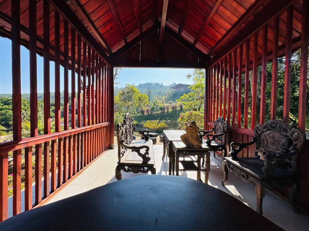 Nghệ sĩ Việt xây “thiên đường dưỡng già” 10.000m² giữa đồi: Bên trong có "kho báu" khiến ai ghé cũng muốn check-in- Ảnh 13. Nghệ sĩ Việt xây “thiên đường dưỡng già” 10.000m² giữa đồi: Bên trong có "kho báu" khiến ai ghé cũng muốn check-in- Ảnh 13.