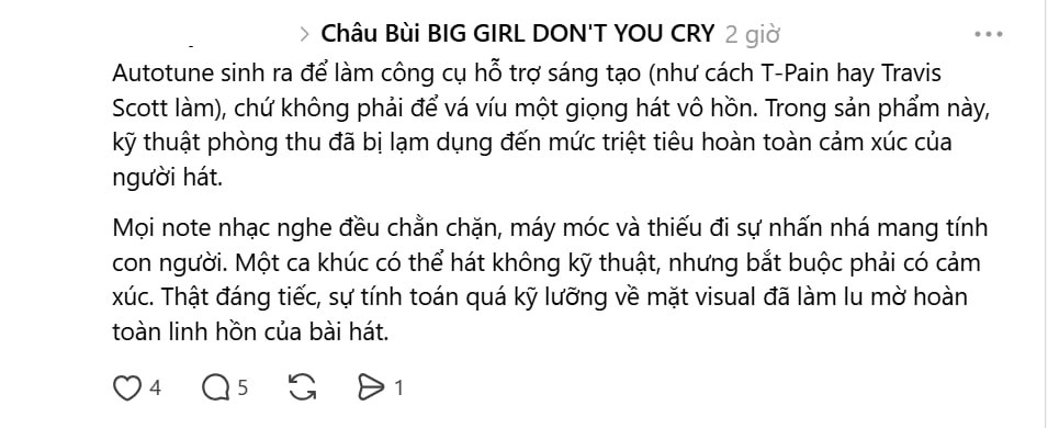 Ch&acirc;u B&ugrave;i ch&iacute;nh thức cầm mic đi h&aacute;t: C&oacute; Binz yểm trợ nhưng vẫn nhạt, b&ugrave; lại visual "g&aacute;nh trọn" cả MV!- Ảnh 9.