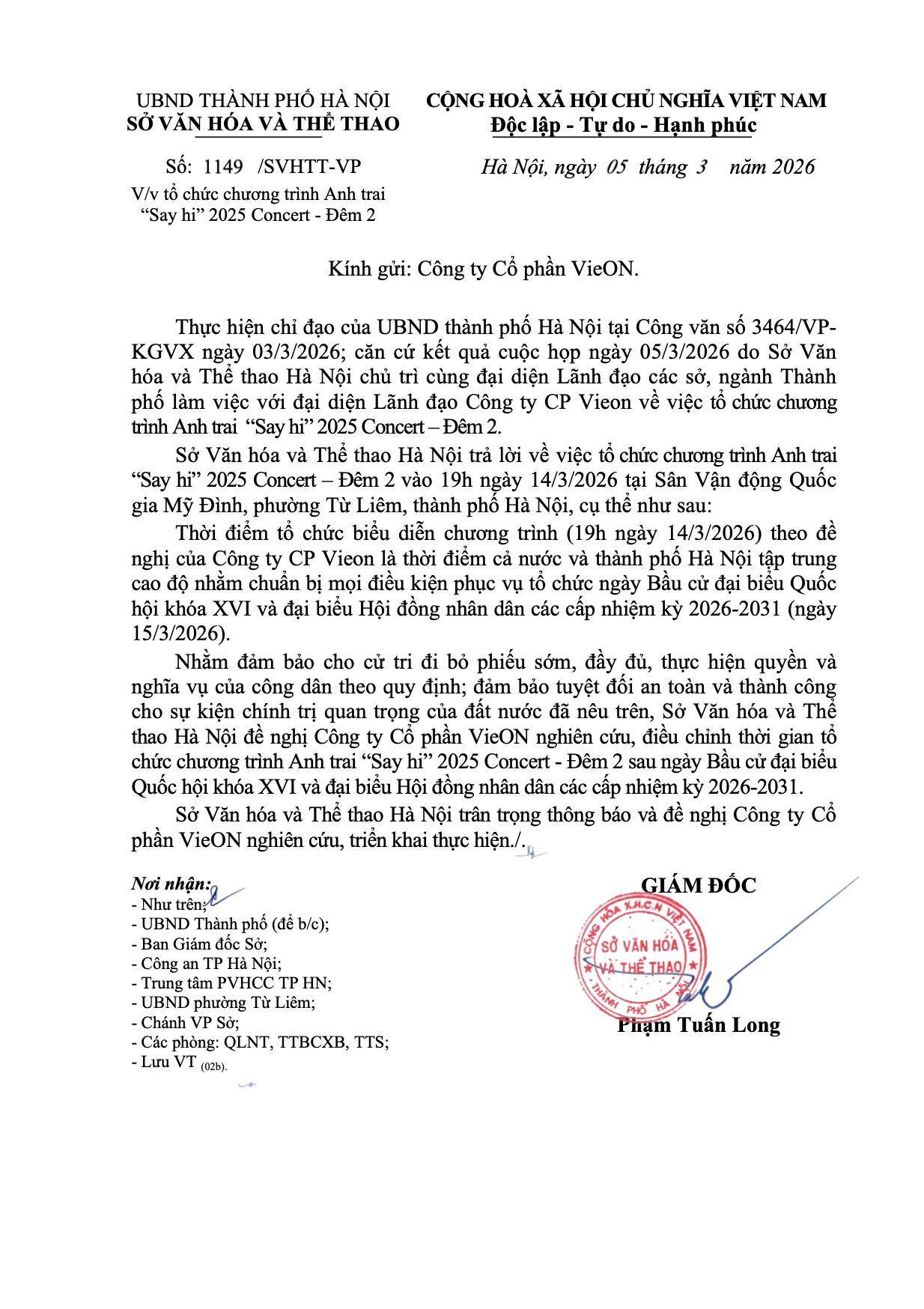 Concert Anh Trai Say Hi ở Mỹ Đ&igrave;nh dời lịch tổ chức- Ảnh 1.