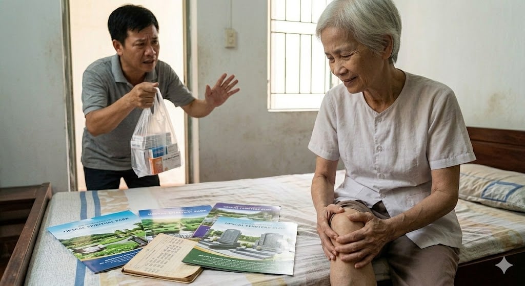 Người gi&agrave; nhịn ăn mua đất nghĩa trang: Khi nỗi lo "kh&ocirc;ng chỗ nằm" lớn hơn nỗi đau bệnh tật- Ảnh 1.