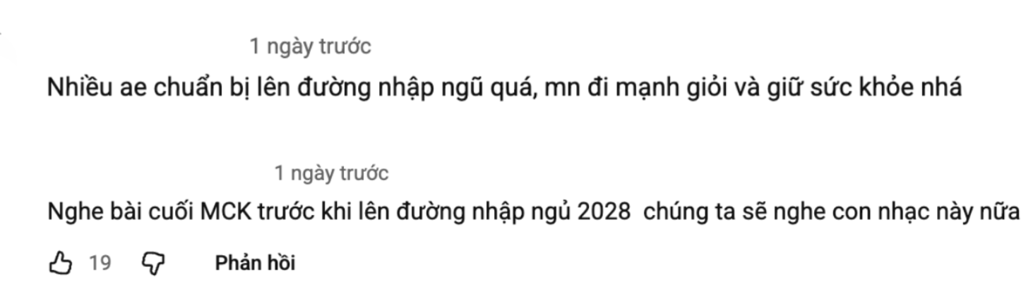 Hội t&acirc;n binh nhập ngũ c&ugrave;ng nghe bản nhạc Việt hot nhất hiện nay, đồng loạt để lại lời nhắn dưới MV khiến MXH ph&aacute;t sốt- Ảnh 2.