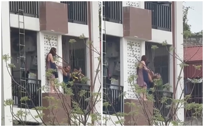 C&ocirc; g&aacute;i tr&egrave;o ra ngo&agrave;i tầng cao ng&ocirc;i nh&agrave;, nghĩ quẩn v&igrave; giận dỗi người y&ecirc;u- Ảnh 1.