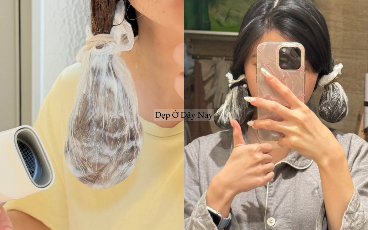 C&aacute;ch dưỡng t&oacute;c "kẹp b&aacute;nh mỳ" gi&uacute;p t&oacute;c mềm mượt tức th&igrave; m&agrave; hội chị em đang thi nhau &aacute;p dụng- Ảnh 1.