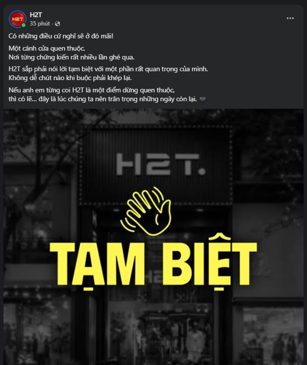 Th&ecirc;m 1 thương hiệu thời trang 15 năm tuổi bất ngờ n&oacute;i lời tạm biệt- Ảnh 1.