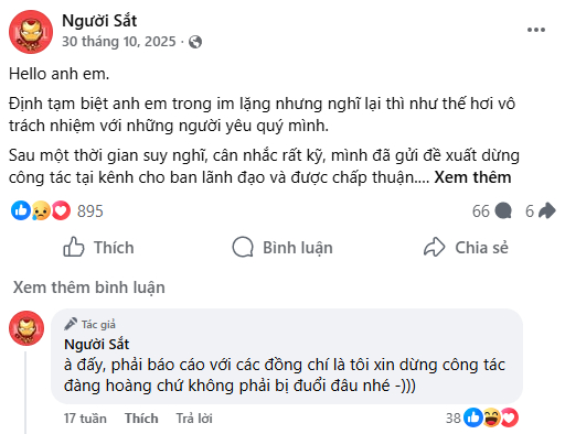 H&agrave;ng loạt BLV nổi tiếng nghỉ việc trước khi hệ thống X&ocirc;i Lạc TV bị khởi tố: Đ&oacute; l&agrave; những ai?- Ảnh 1.