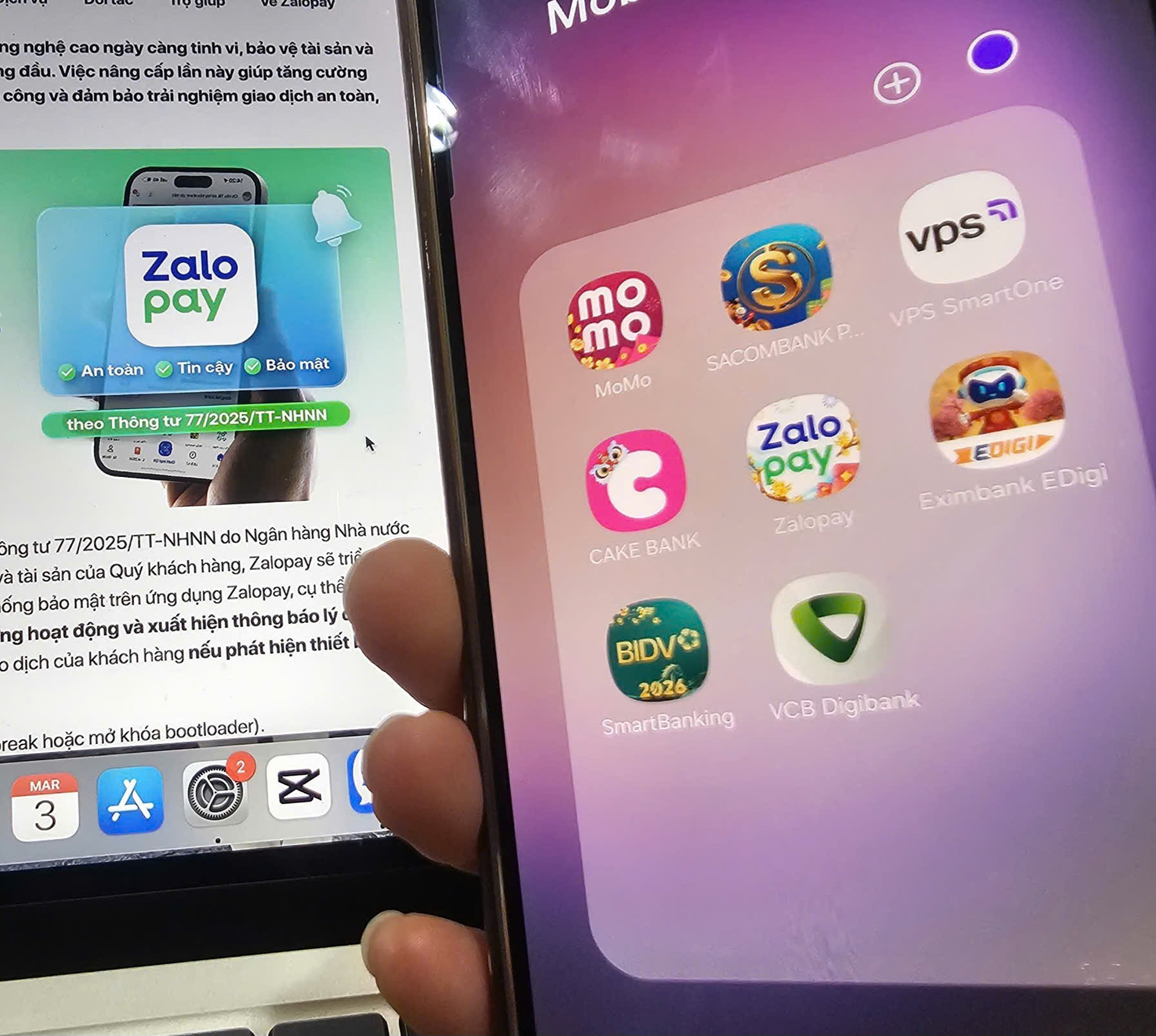 Điện thoại "bẻ kho&aacute;" muốn tiếp tục sử dụng app ng&acirc;n h&agrave;ng, phải l&agrave;m sao?- Ảnh 1.