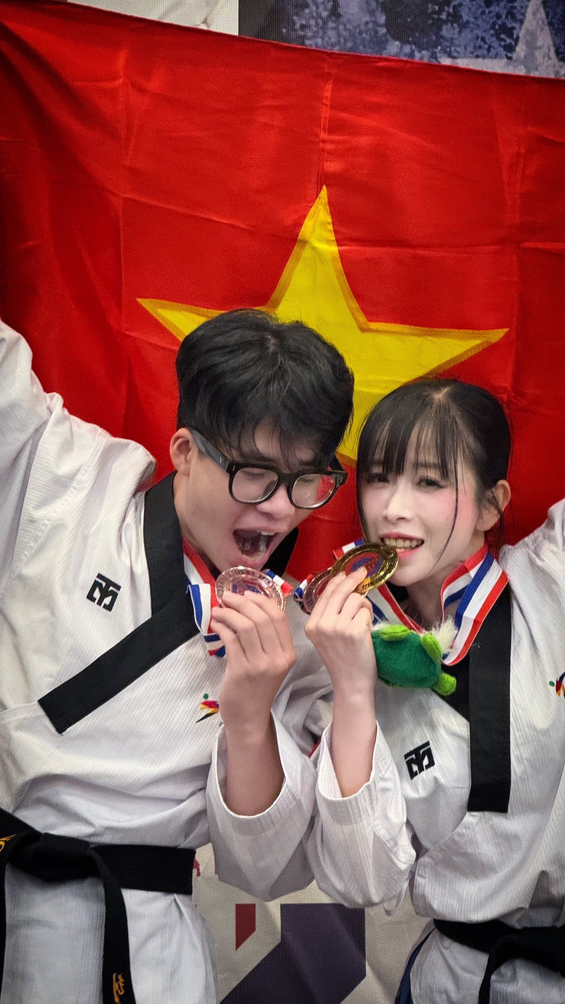 Đẳng cấp l&agrave; đ&acirc;y: Ch&acirc;u Tuyết V&acirc;n gi&agrave;nh "c&uacute; đ&uacute;p" huy chương Taekwondo tại Mỹ- Ảnh 3.