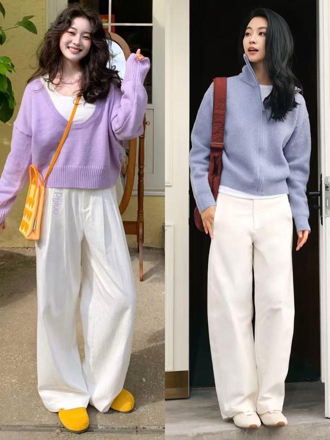 6 c&aacute;ch l&ecirc;n đồ c&ugrave;ng quần ống rộng: Giấu nhẹm mọi khuyết điểm, mặc h&agrave;ng ng&agrave;y sang xịn hết nấc- Ảnh 2.