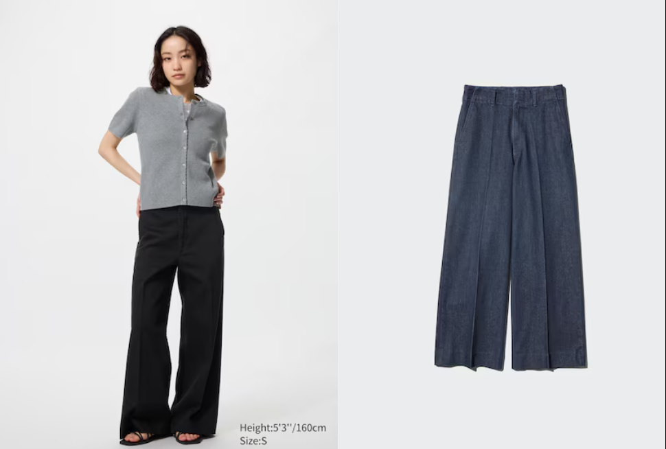 6 c&aacute;ch l&ecirc;n đồ c&ugrave;ng quần ống rộng: Giấu nhẹm mọi khuyết điểm, mặc h&agrave;ng ng&agrave;y sang xịn hết nấc- Ảnh 18.