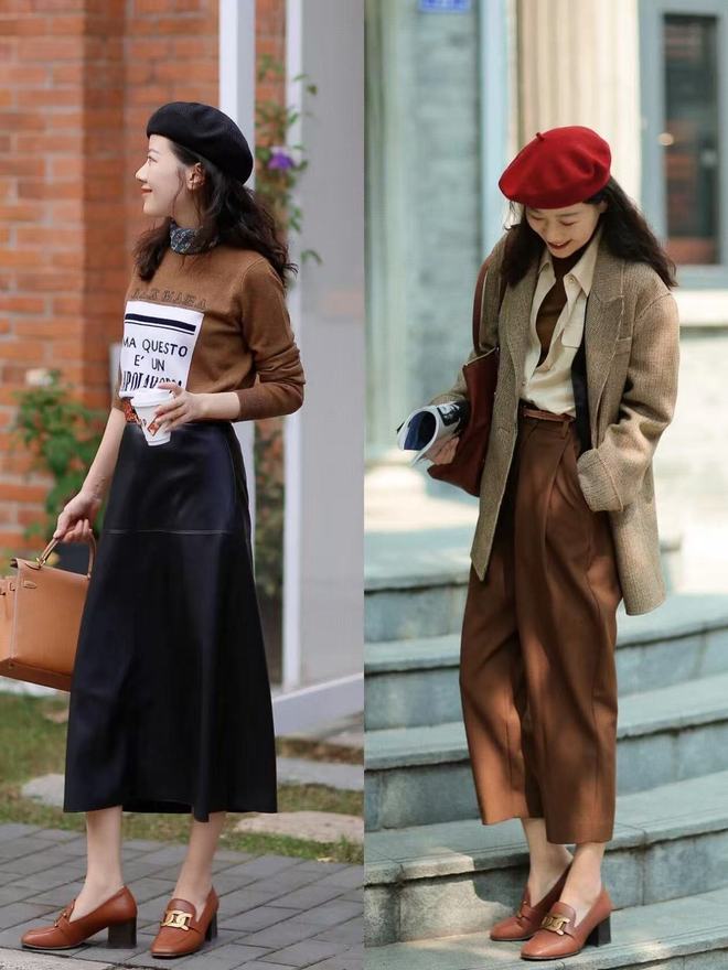 Gi&agrave;y trắng "thất sủng" rồi! M&ugrave;a xu&acirc;n năm nay chị em cứ sắm "gi&agrave;y n&acirc;u" đảm bảo mặc g&igrave; cũng sang, hack d&aacute;ng cực đỉnh- Ảnh 3.