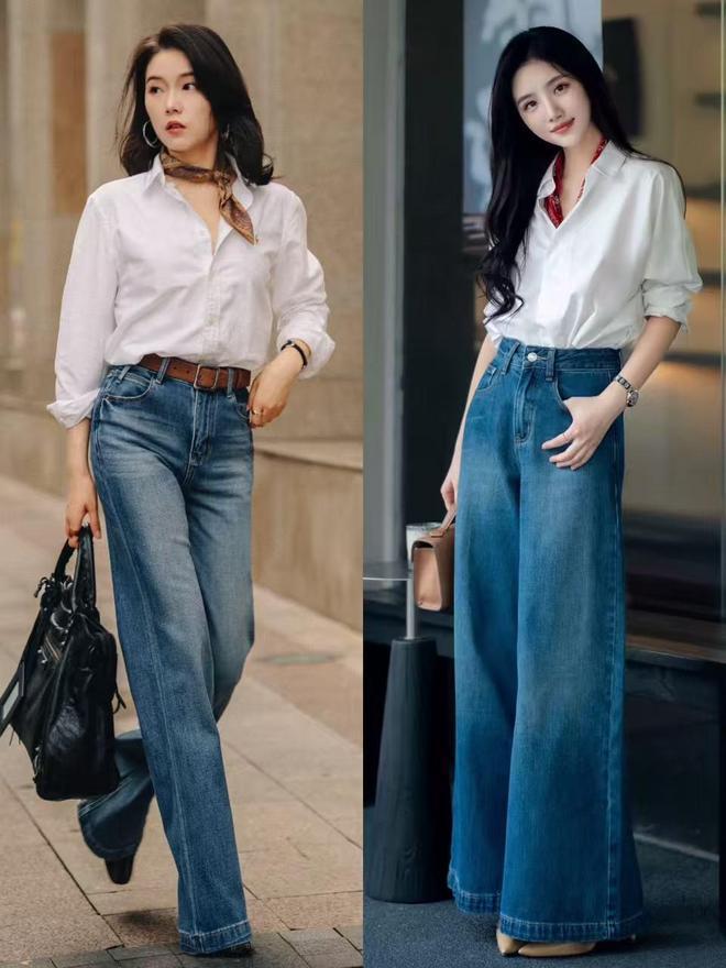 6 c&aacute;ch l&ecirc;n đồ c&ugrave;ng quần ống rộng: Giấu nhẹm mọi khuyết điểm, mặc h&agrave;ng ng&agrave;y sang xịn hết nấc- Ảnh 7.