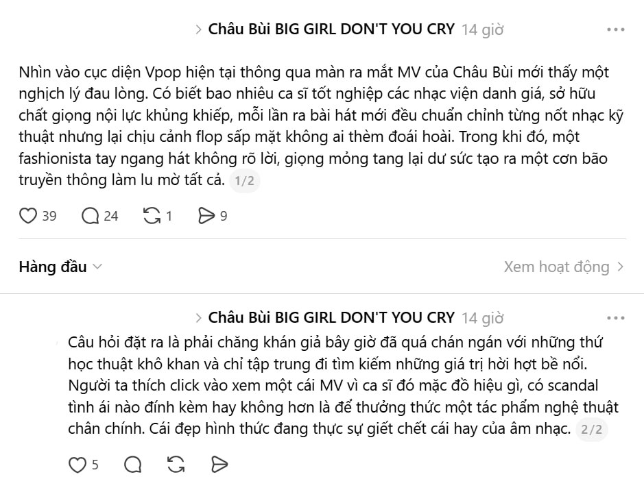 Từ chuyện cả c&otilde;i mạng "hỗn chiến" v&igrave; MV debut của Ch&acirc;u B&ugrave;i- Ảnh 4.