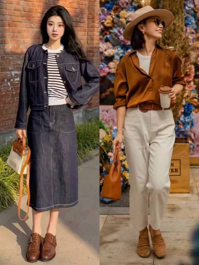 Gi&agrave;y trắng "thất sủng" rồi! M&ugrave;a xu&acirc;n năm nay chị em cứ sắm "gi&agrave;y n&acirc;u" đảm bảo mặc g&igrave; cũng sang, hack d&aacute;ng cực đỉnh- Ảnh 10.