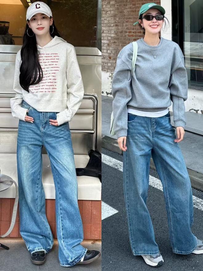 6 c&aacute;ch l&ecirc;n đồ c&ugrave;ng quần ống rộng: Giấu nhẹm mọi khuyết điểm, mặc h&agrave;ng ng&agrave;y sang xịn hết nấc- Ảnh 4.