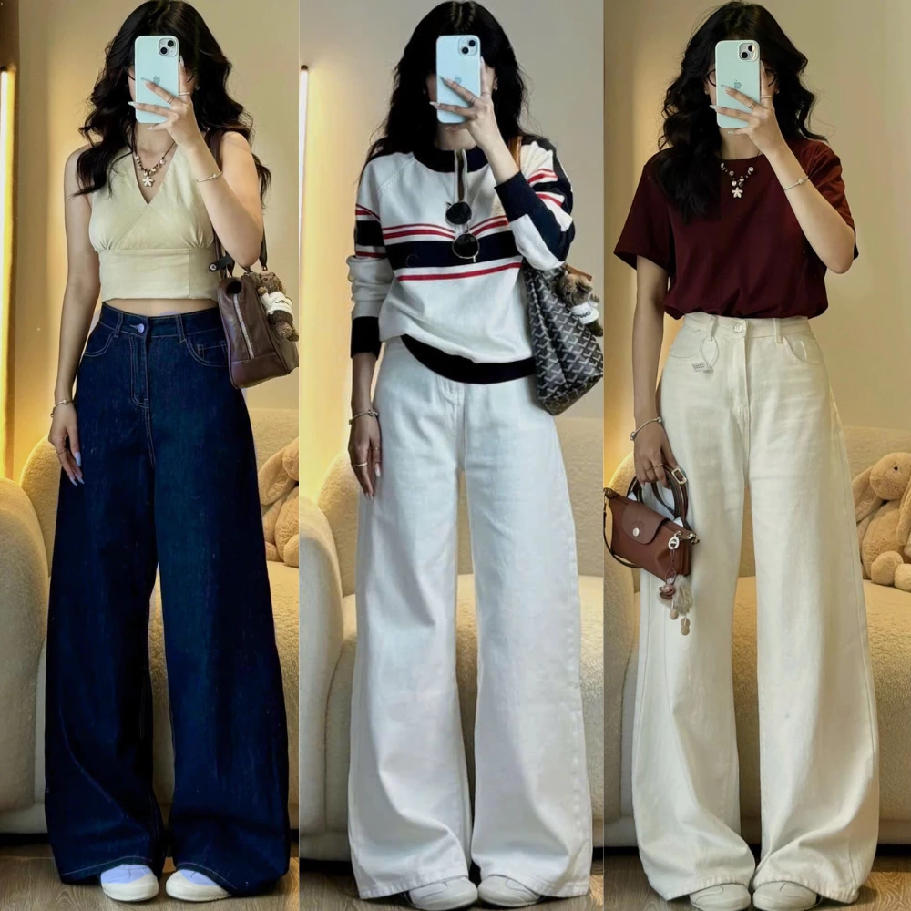 6 c&aacute;ch l&ecirc;n đồ c&ugrave;ng quần ống rộng: Giấu nhẹm mọi khuyết điểm, mặc h&agrave;ng ng&agrave;y sang xịn hết nấc- Ảnh 16.