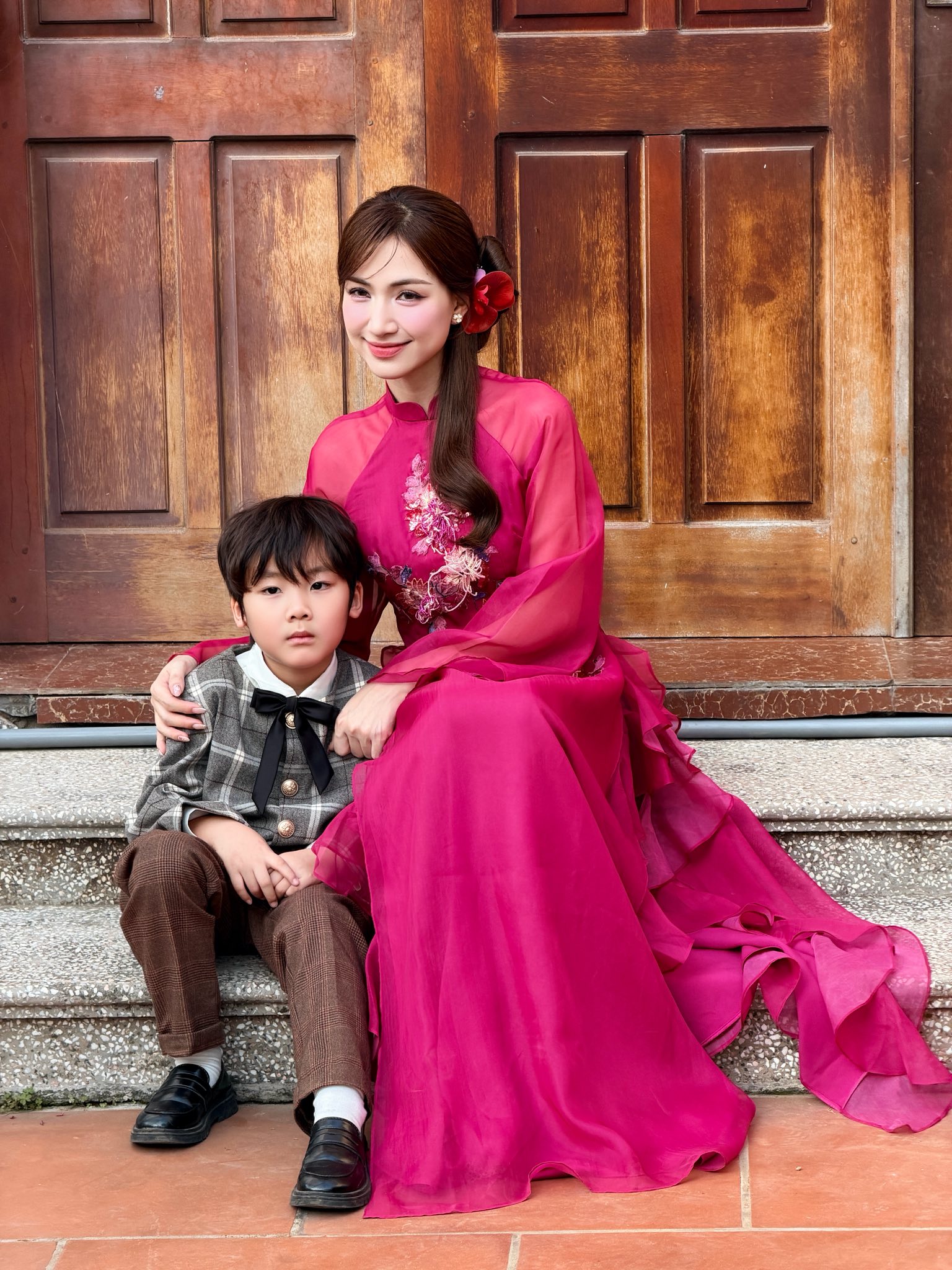 Con trai Ho&agrave; Minzy: 