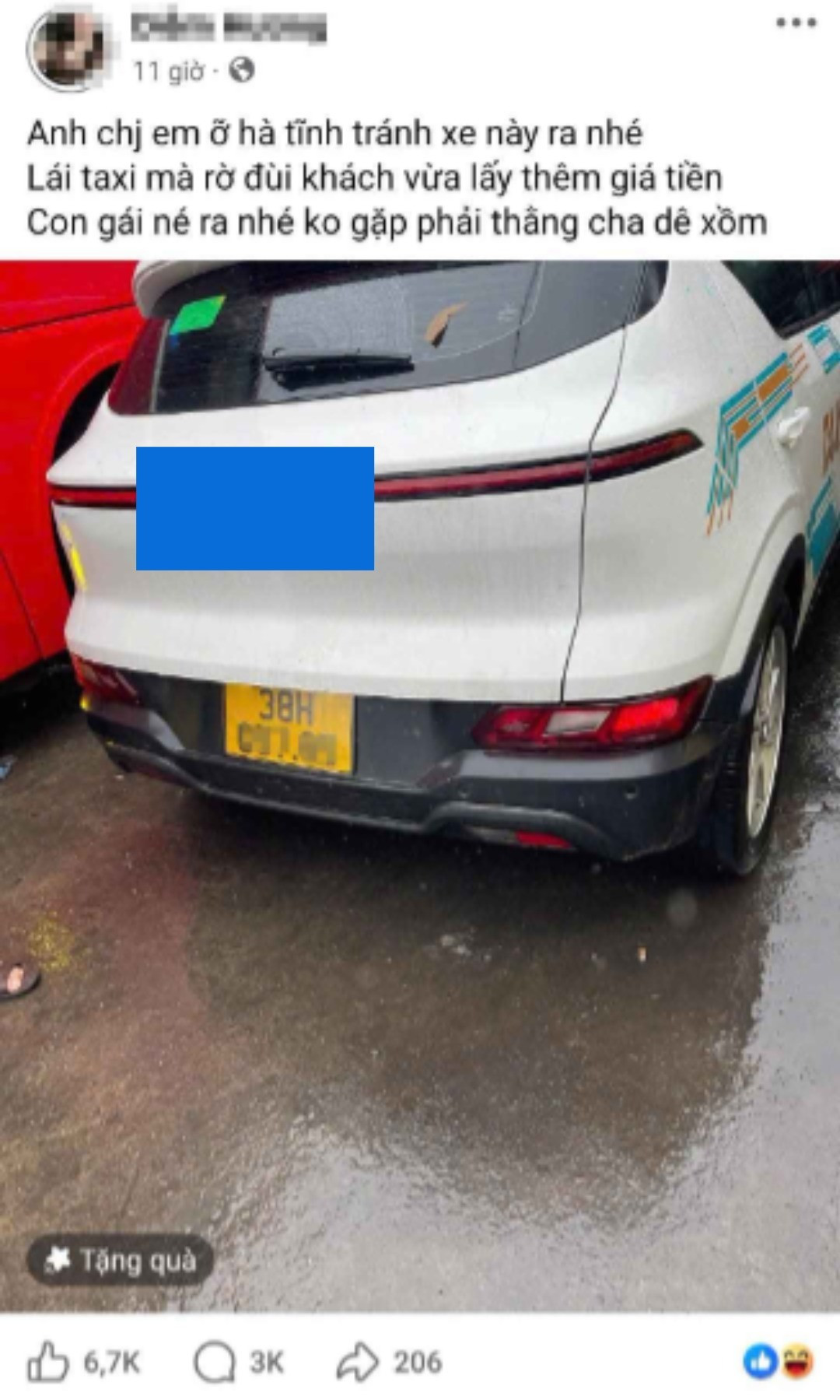 Nữ h&agrave;nh kh&aacute;ch đăng b&agrave;i "tố" t&agrave;i xế c&oacute; h&agrave;nh vi s&agrave;m sỡ g&acirc;y x&ocirc;n xao dư luận- Ảnh 1.