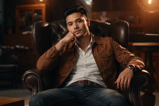 Từ tấm ảnh khiến fan cười b&ograve; của Hoắc Kiến Hoa ở show thời trang: Tư thế ngồi quyết định phong độ đ&agrave;n &ocirc;ng ra sao?- Ảnh 4.