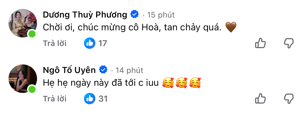 Ho&agrave; Minzy c&ocirc;ng khai chồng sắp cưới, d&agrave;n WAGs Do&atilde;n Hải My, Ng&ocirc; Tố Uy&ecirc;n rần rần ch&uacute;c ph&uacute;c- Ảnh 2.