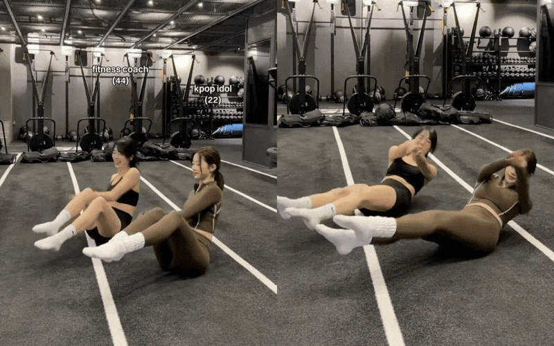 30 triệu người "chết điếng" khi xem g&aacute;i H&agrave;n tập l&ecirc;n cơ bụng số 11: Ai qua được 17 gi&acirc;y n&agrave;y kiểu g&igrave; cũng sẽ đẹp- Ảnh 2.